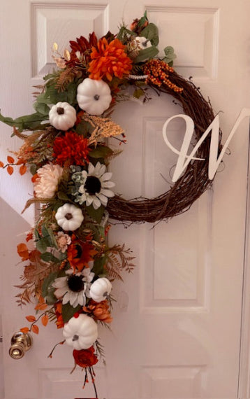 Cascading Fall Grapevine