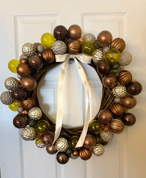 Rattan Ornament Wreath