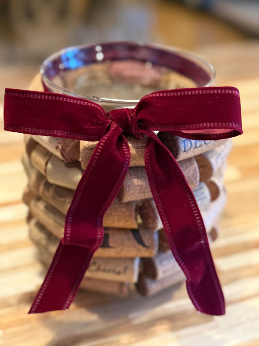Cork Candle Holder
