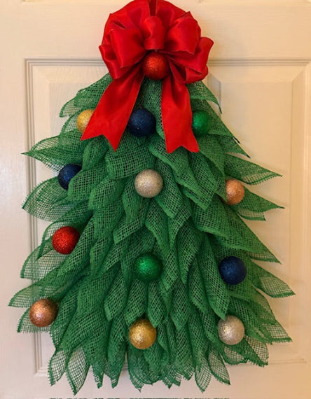 Christmas Tree Wreath