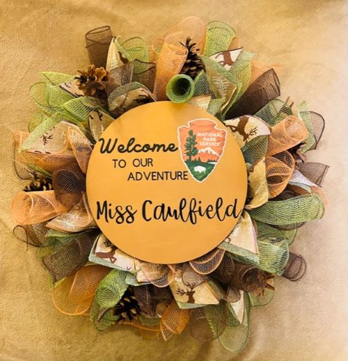 Great Outdoors Teacher's Wreath