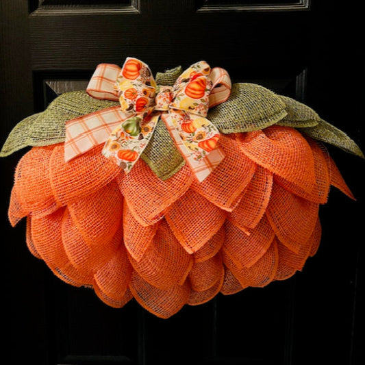 Pumpkin Wreath
