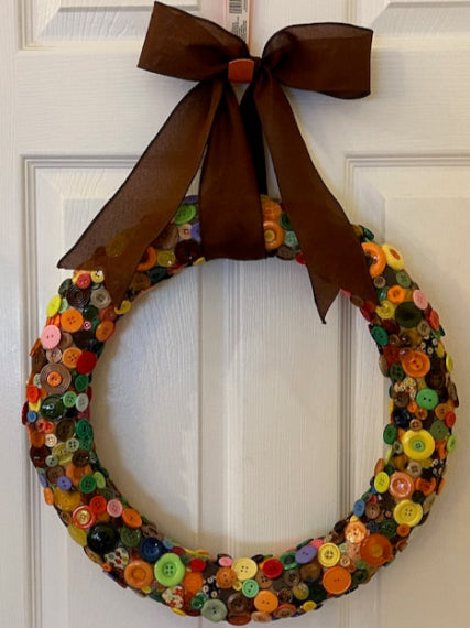 Button Wreath
