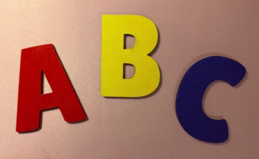 Wood Letters and Shapes