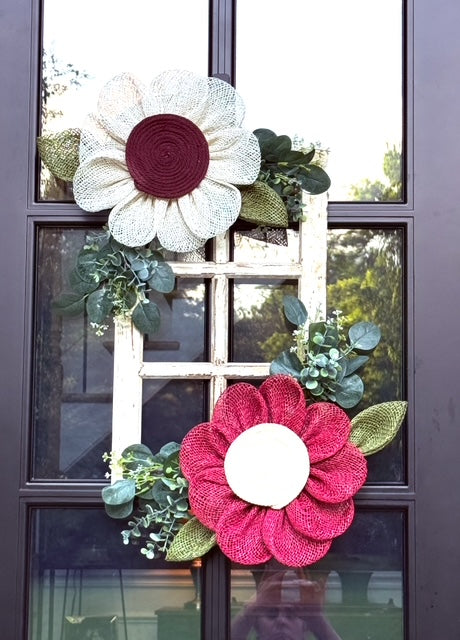 Tri Flower Wreath