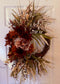 Burgundy Fall Floral Grapevine