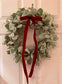 Lambs Ear Christmas Wreath