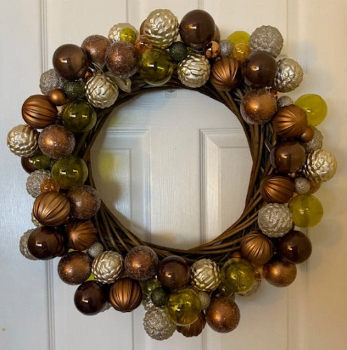 Rattan Ornament Wreath