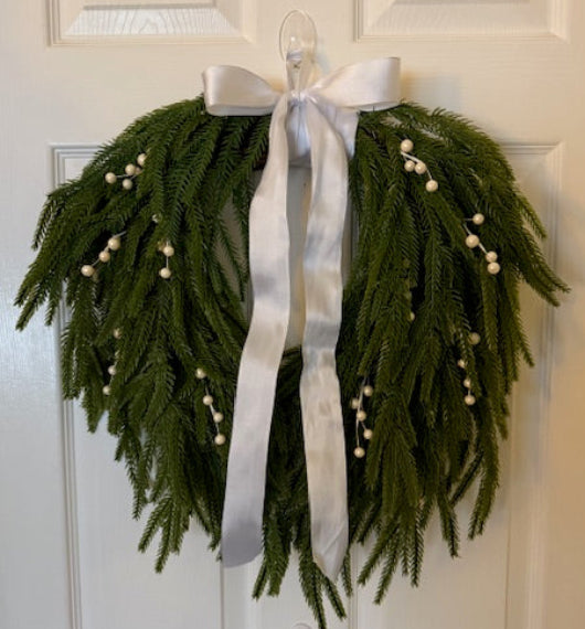 Farmhouse Norfolk Pine Wreath