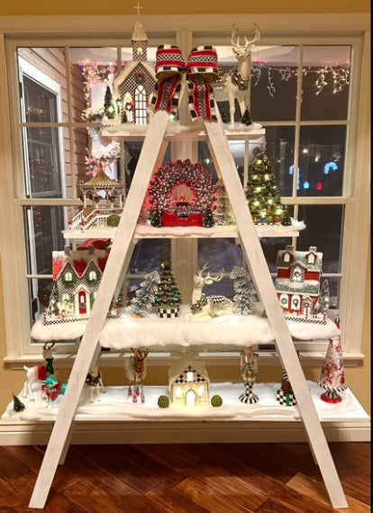 Christmas Tree Ladder Display