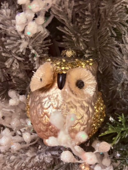 Winter Owl Wreath