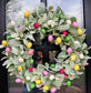 Spring Easter Egg Wreath