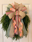 Spring Wreath with Loop Bow
