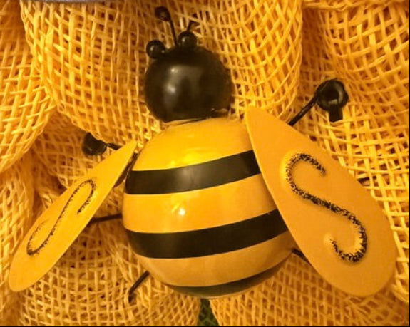 Sunflower with Bees