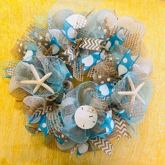 Beach Theme Wreath