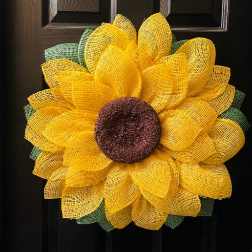 Sunflower Wreath